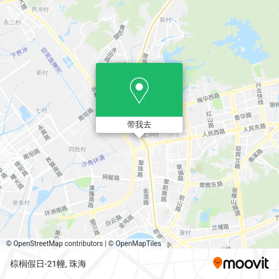 棕榈假日-21幢地图
