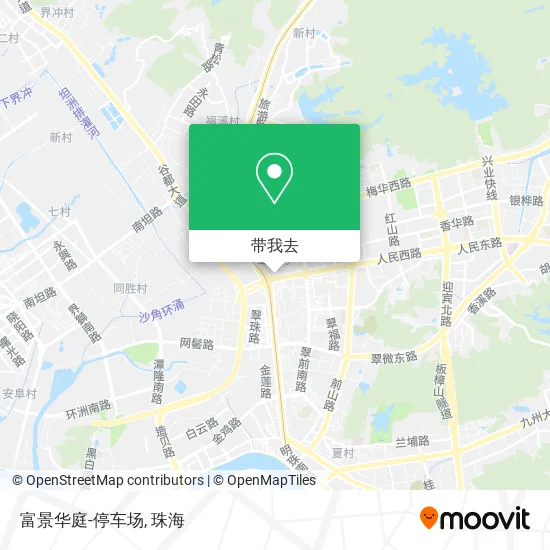 富景华庭-停车场地图