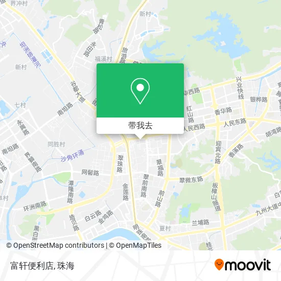 富轩便利店地图