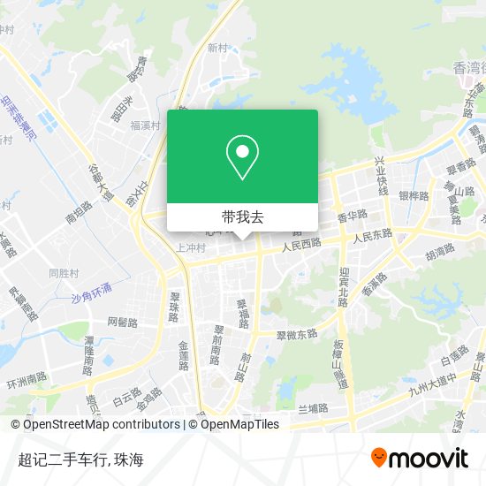 超记二手车行地图
