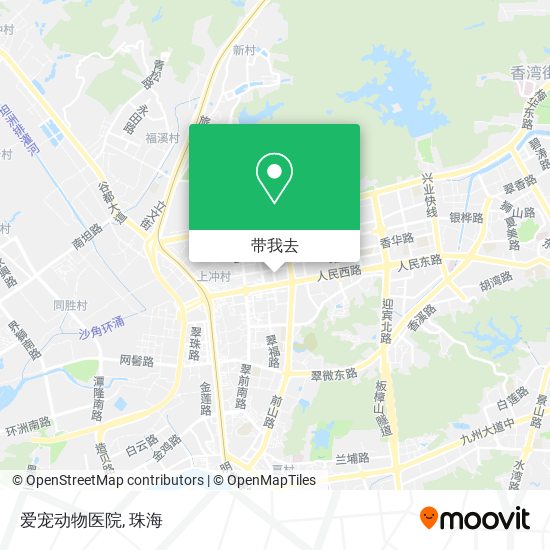 爱宠动物医院地图
