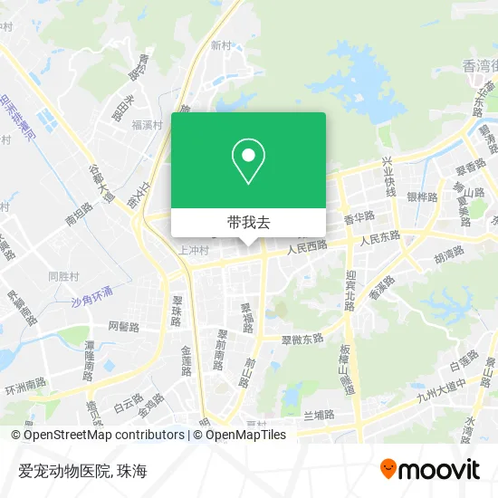 爱宠动物医院地图