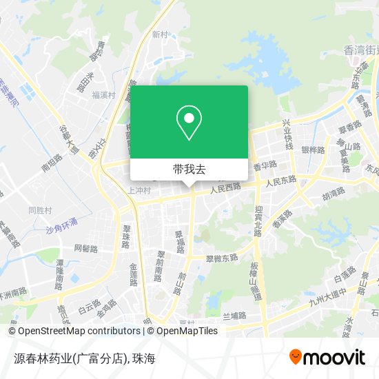 源春林药业(广富分店)地图