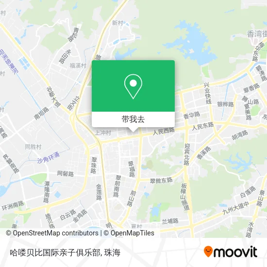 哈喽贝比国际亲子俱乐部地图