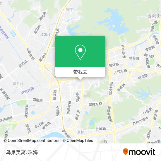 鸟巢美寓地图