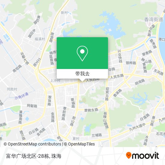 富华广场北区-28栋地图