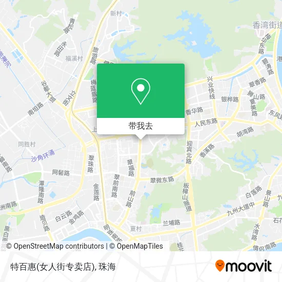 特百惠(女人街专卖店)地图