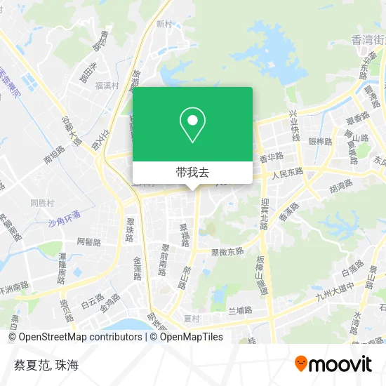 蔡夏范地图