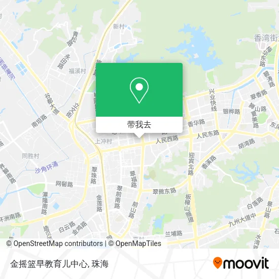 金摇篮早教育儿中心地图