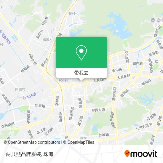 两只熊品牌服装地图