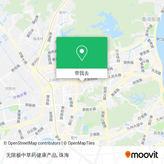 无限极中草药健康产品地图