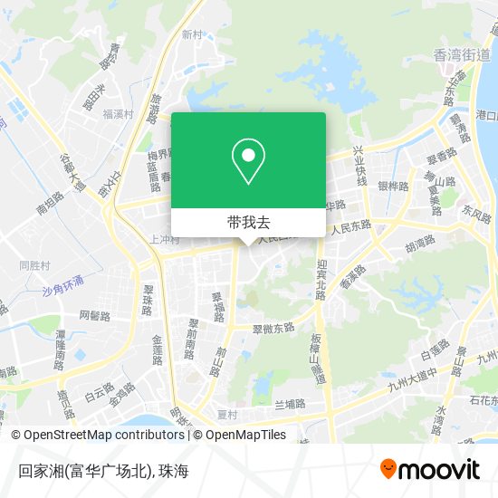 回家湘(富华广场北)地图