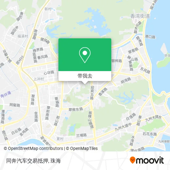 同奔汽车交易抵押地图