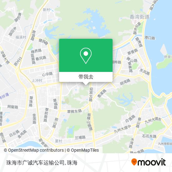 珠海市广诚汽车运输公司地图