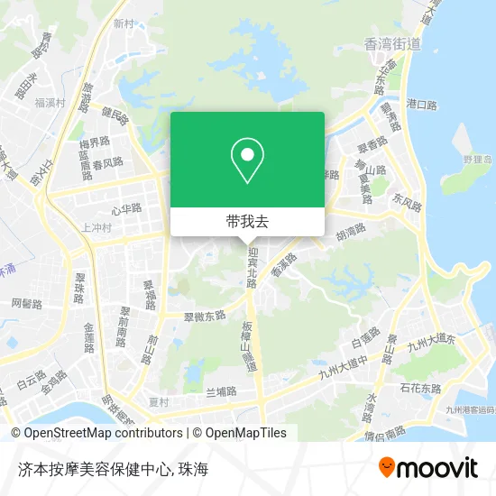 济本按摩美容保健中心地图