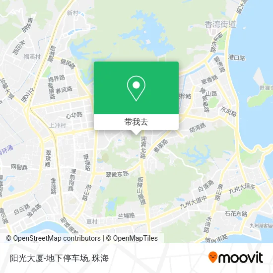 阳光大厦-地下停车场地图