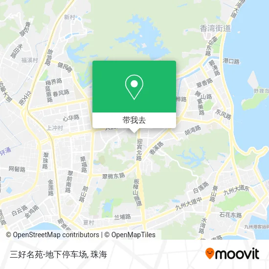 三好名苑-地下停车场地图