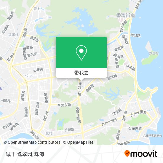 诚丰·逸翠园地图