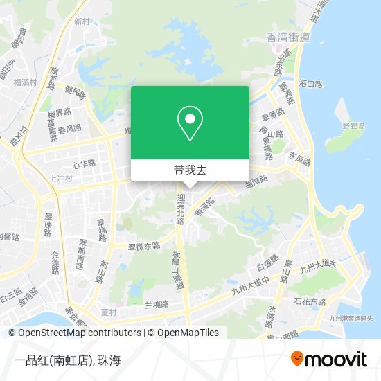 一品红(南虹店)地图