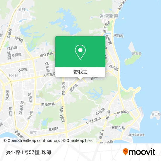 兴业路1号57幢地图