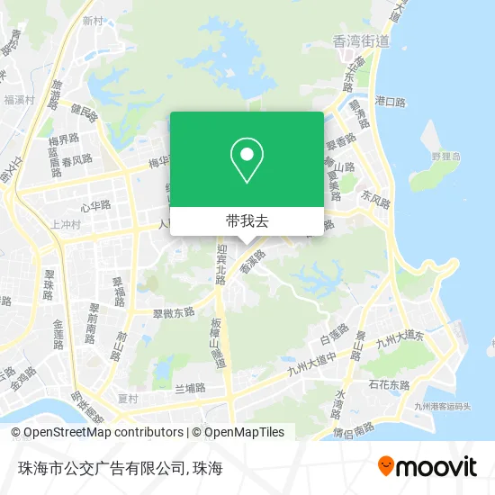 珠海市公交广告有限公司地图