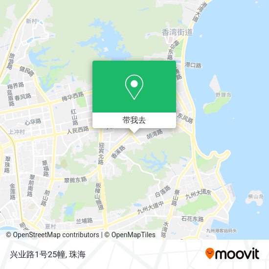 兴业路1号25幢地图