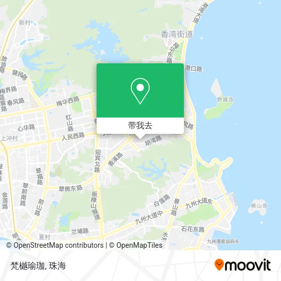 梵樾瑜珈地图