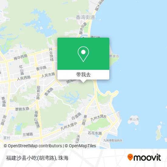 福建沙县小吃(胡湾路)地图