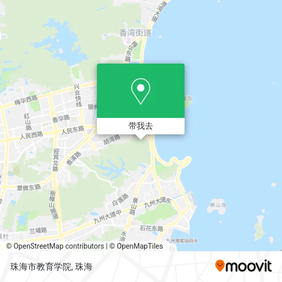 珠海市教育学院地图