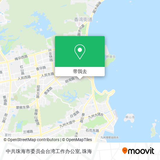 中共珠海市委员会台湾工作办公室地图