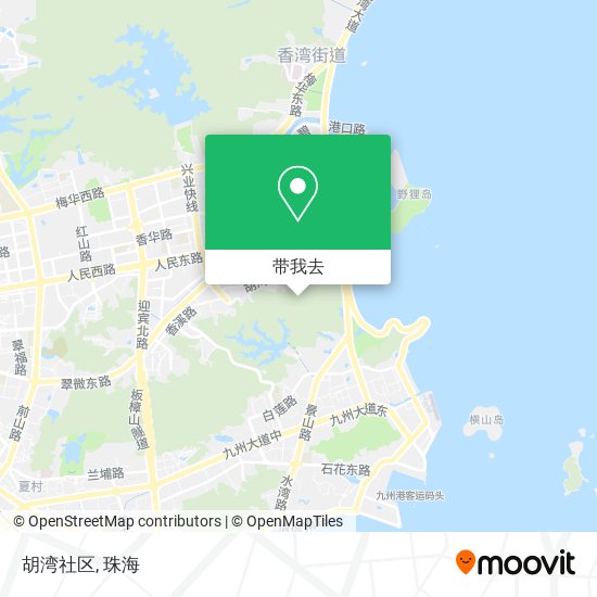 胡湾社区地图
