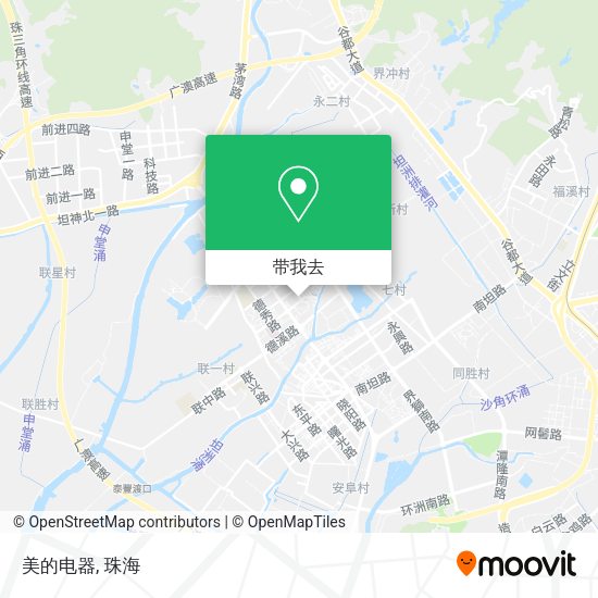 美的电器地图