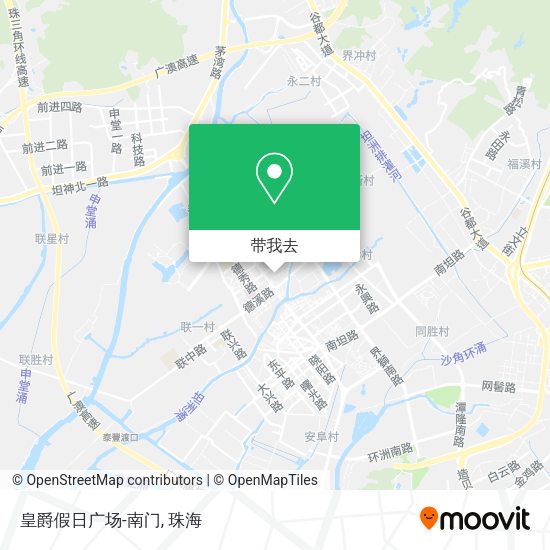 皇爵假日广场-南门地图