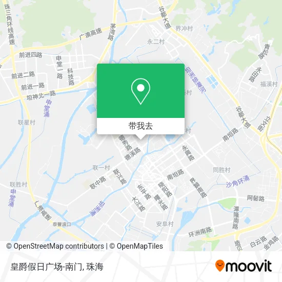 皇爵假日广场-南门地图