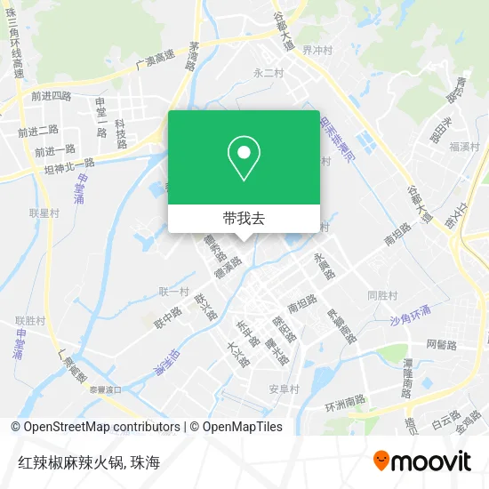 红辣椒麻辣火锅地图