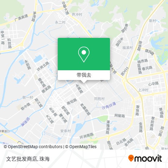 文艺批发商店地图