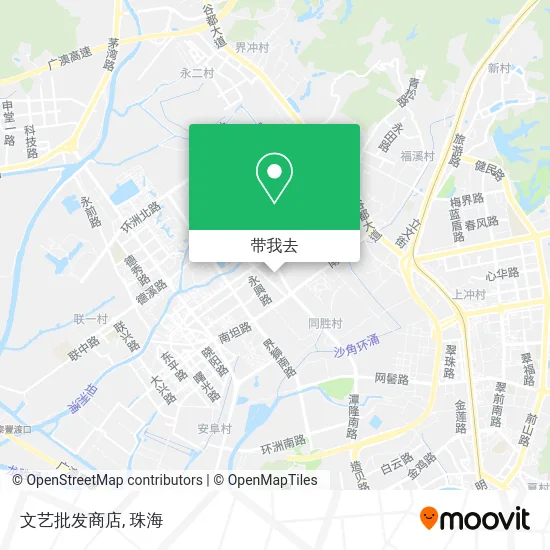 文艺批发商店地图