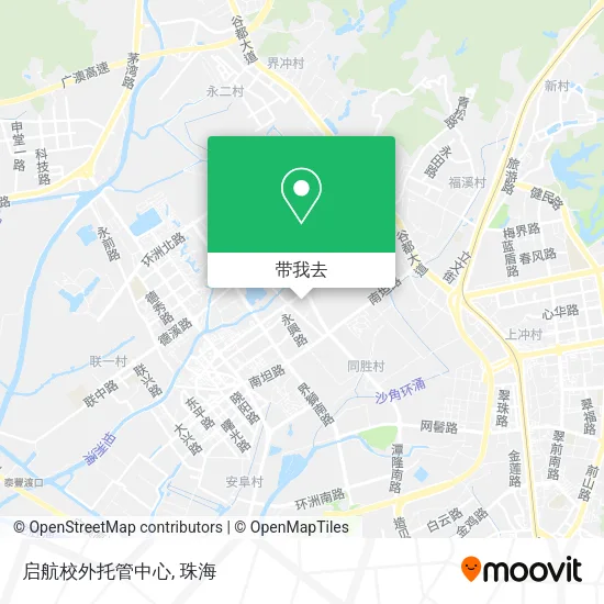 启航校外托管中心地图