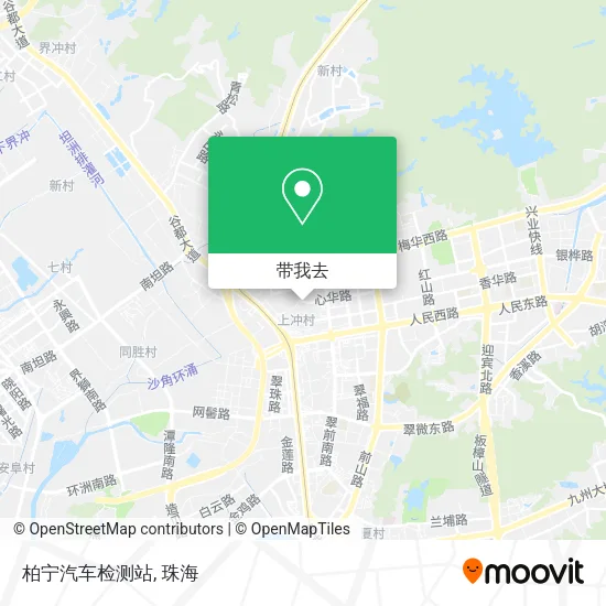 柏宁汽车检测站地图