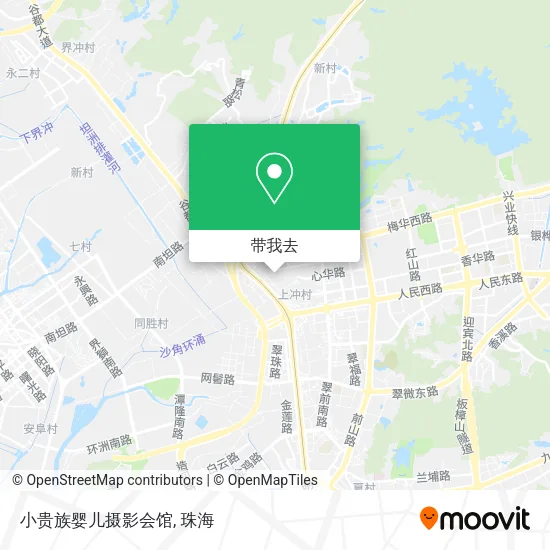小贵族婴儿摄影会馆地图