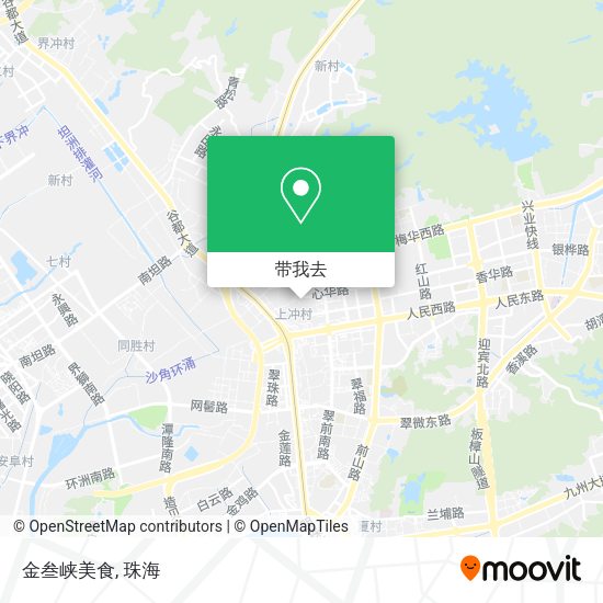 金叁峡美食地图