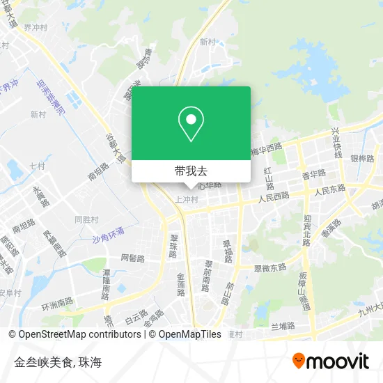 金叁峡美食地图