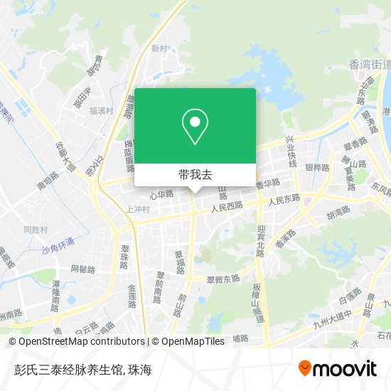 彭氏三泰经脉养生馆地图