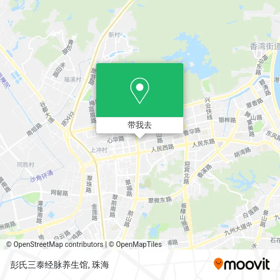 彭氏三泰经脉养生馆地图