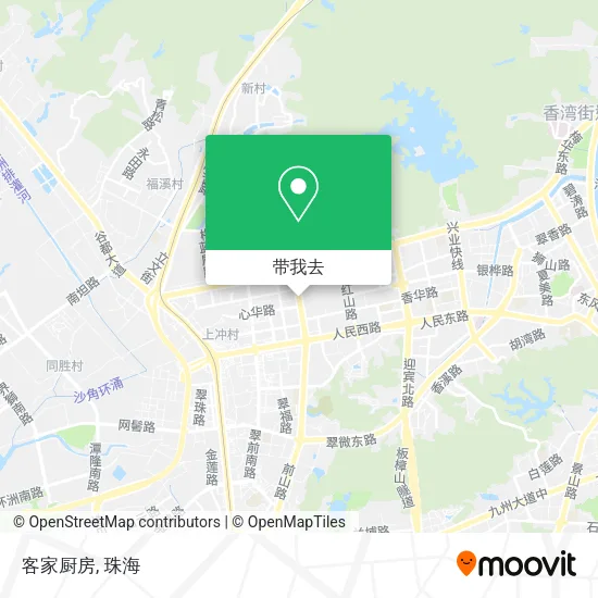 客家厨房地图