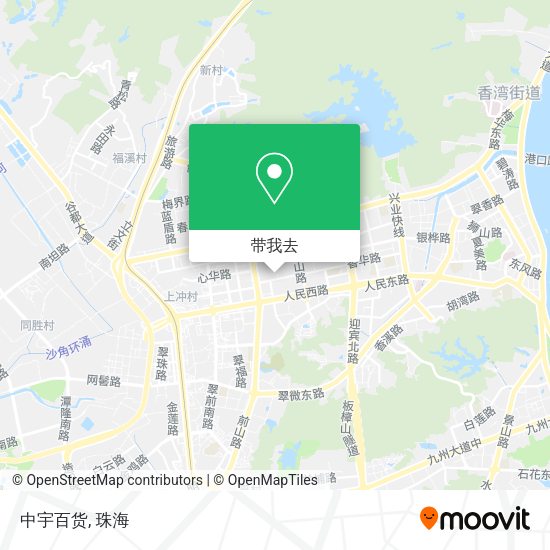 中宇百货地图
