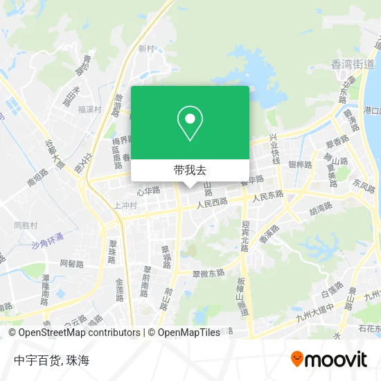 中宇百货地图