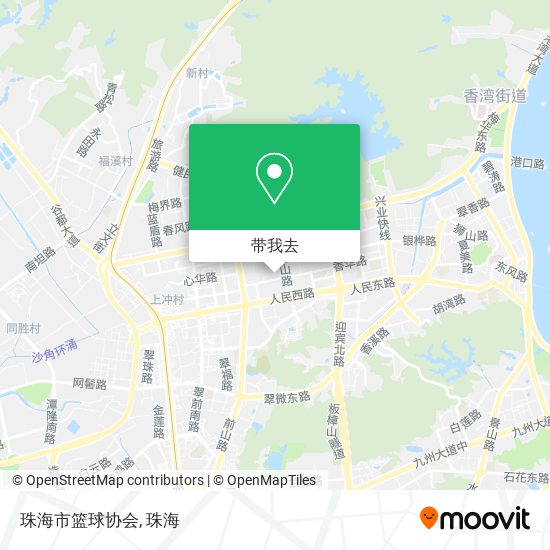 珠海市篮球协会地图