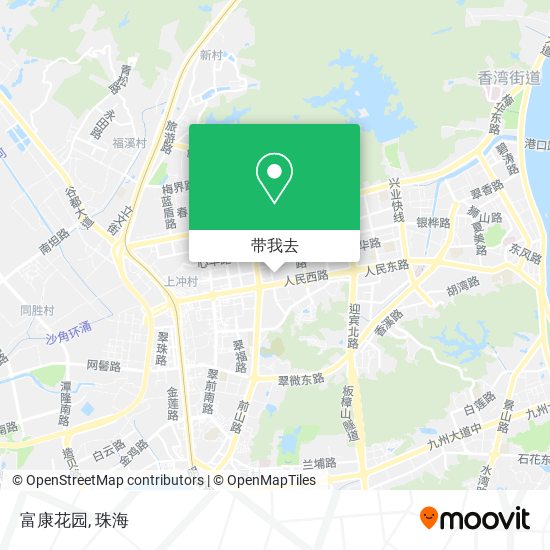 富康花园地图