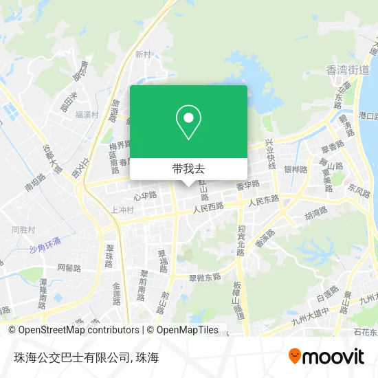 珠海公交巴士有限公司地图